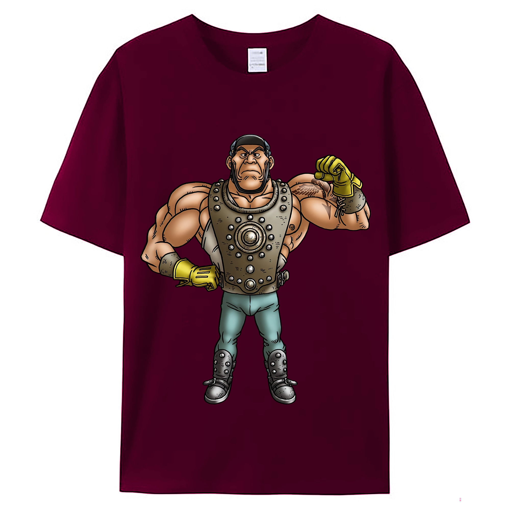 （画像用） ドラゴンクエスト Doragon Kuesuto Dragon Quest レディースカジュアルプリントTシャツ（綿100％）